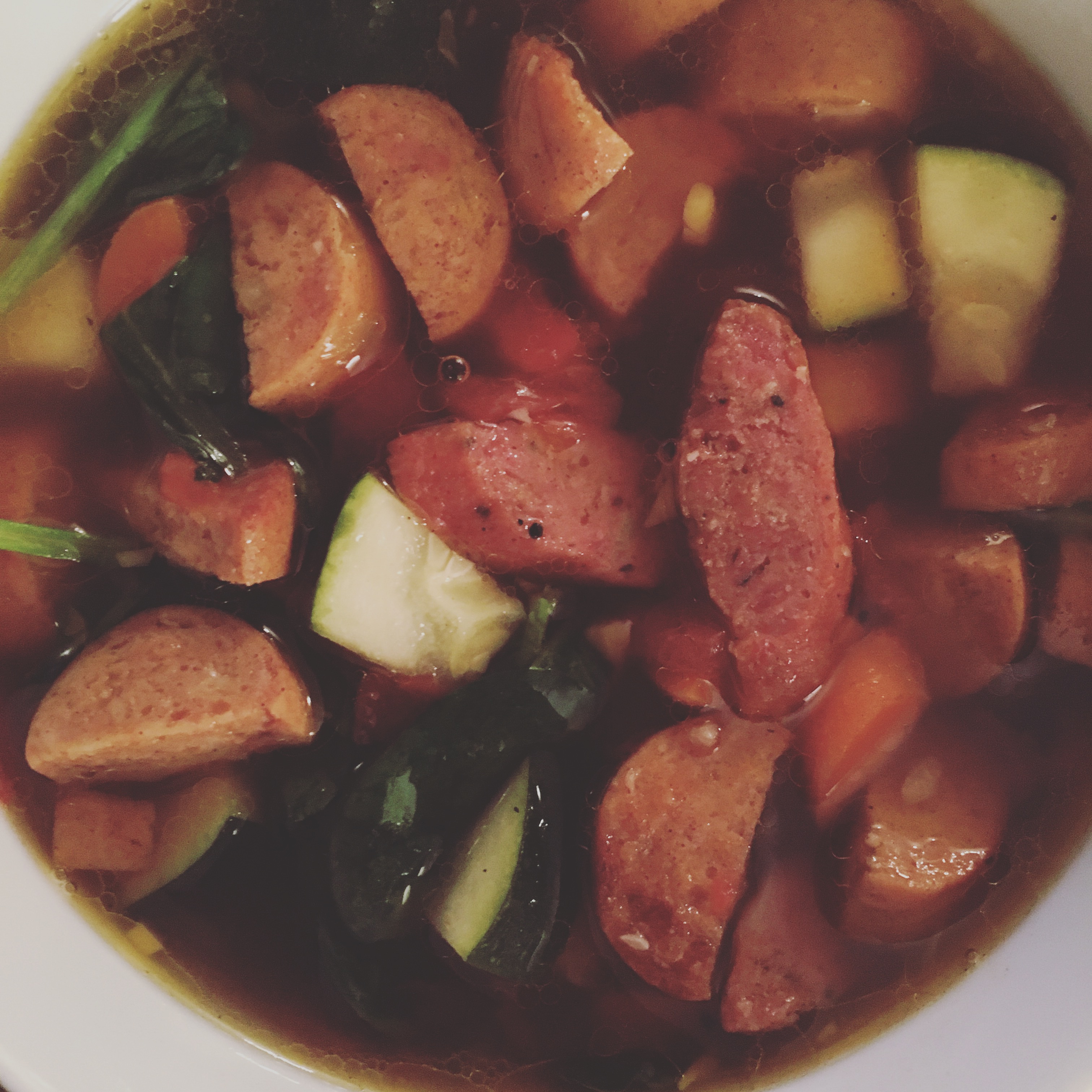 FALL SOUP: Italian Sausage Soup