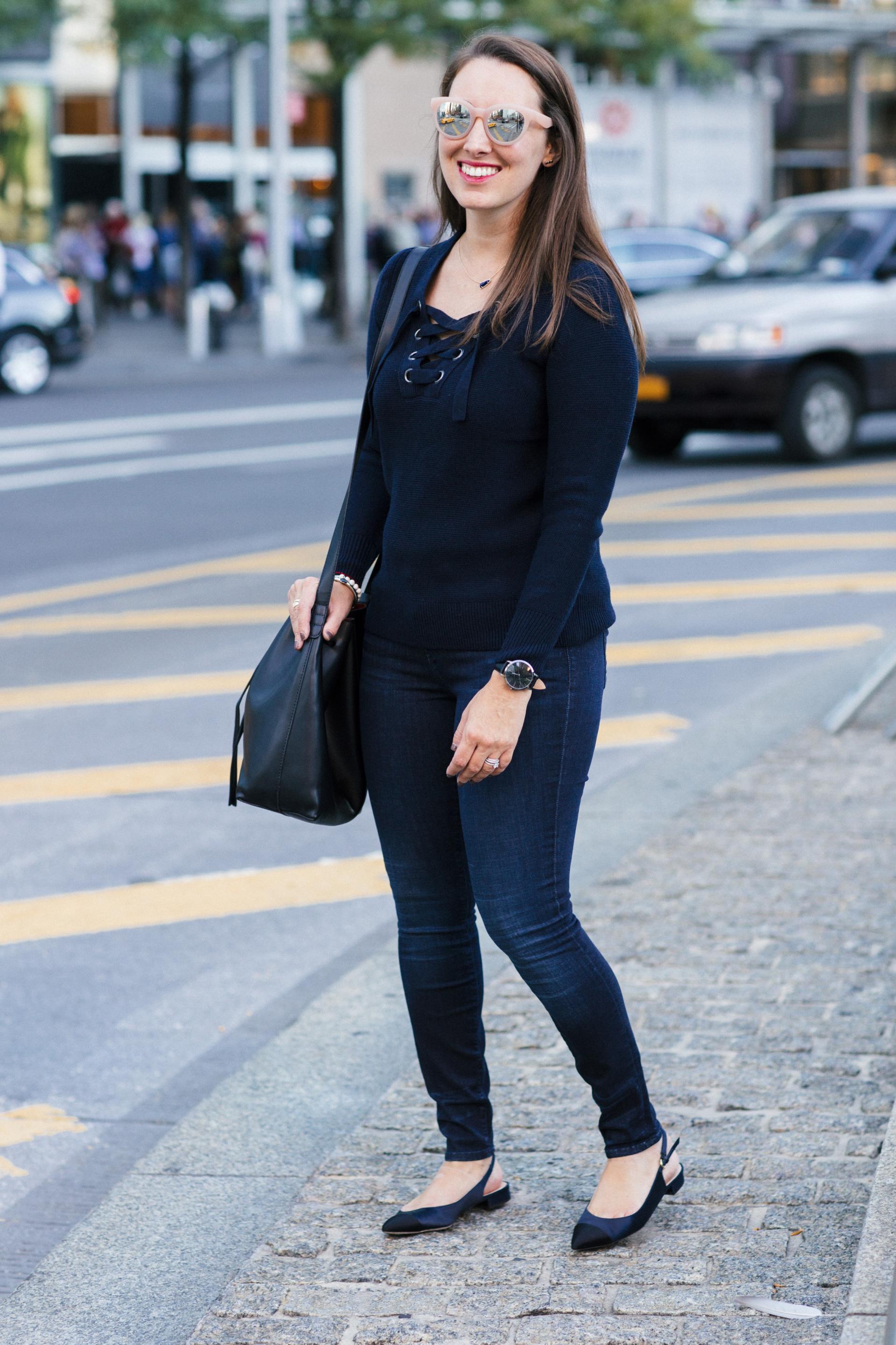 STYLE: Black and Blue with Zaful