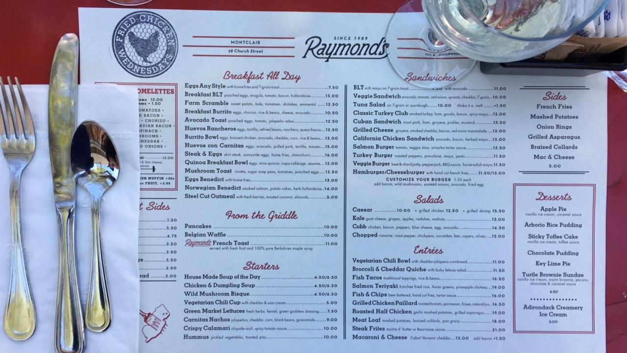 LOCAL: Sunday Brunch at Raymond's Montclair