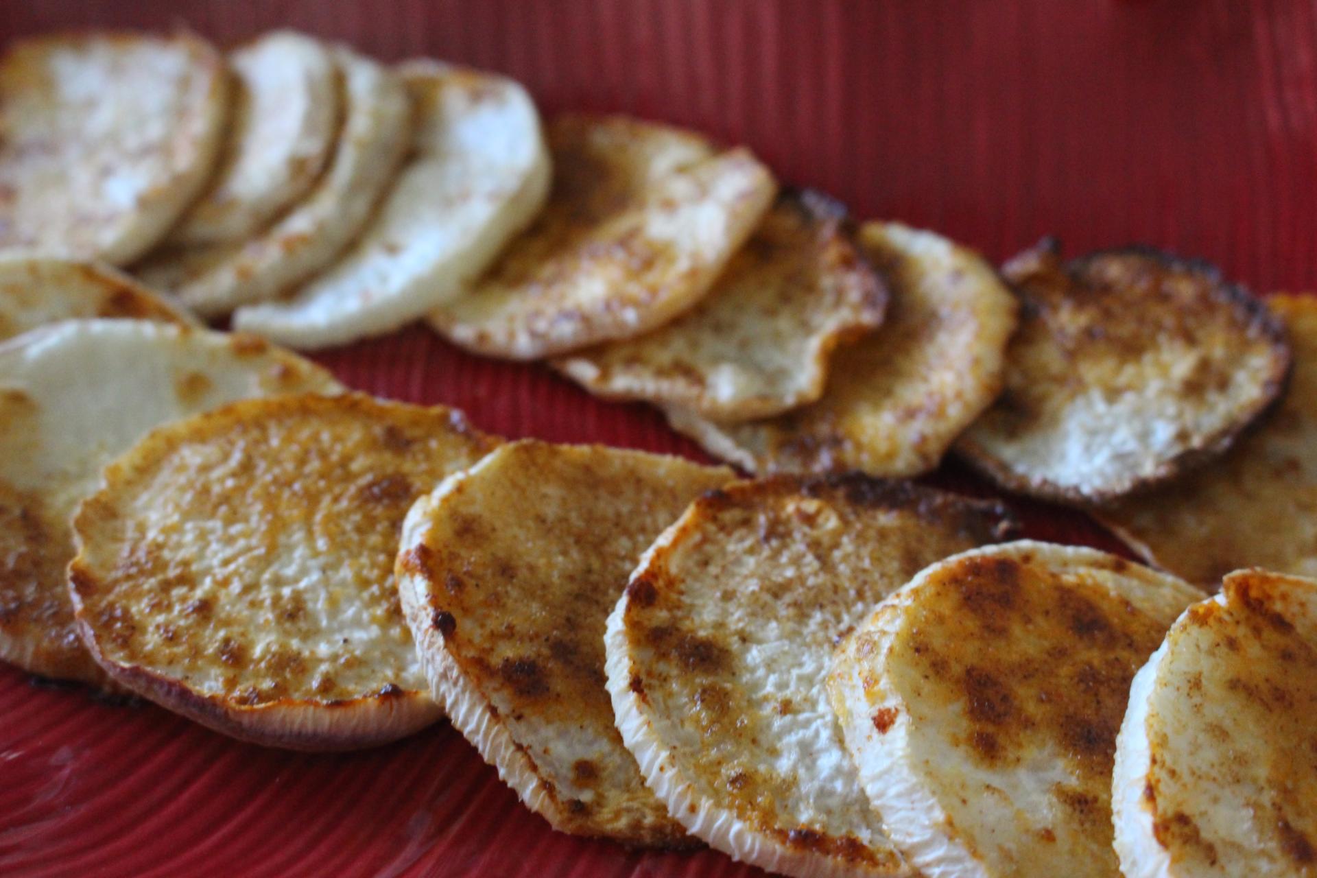 VEGGIES: Paprika Oven Roasted Turnips