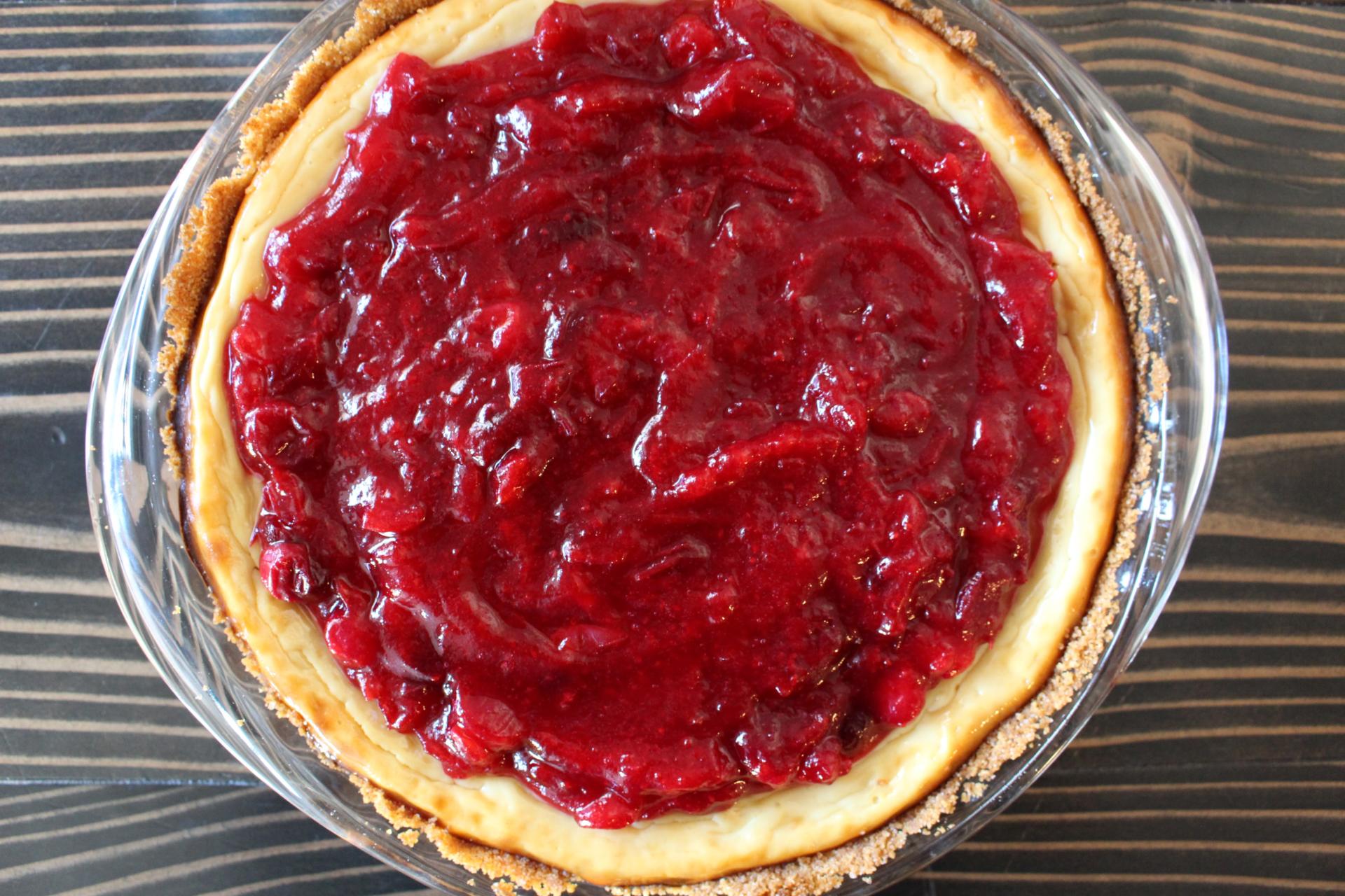 BAKE ME: Cranberry Cottage Cheesecake with Muuna