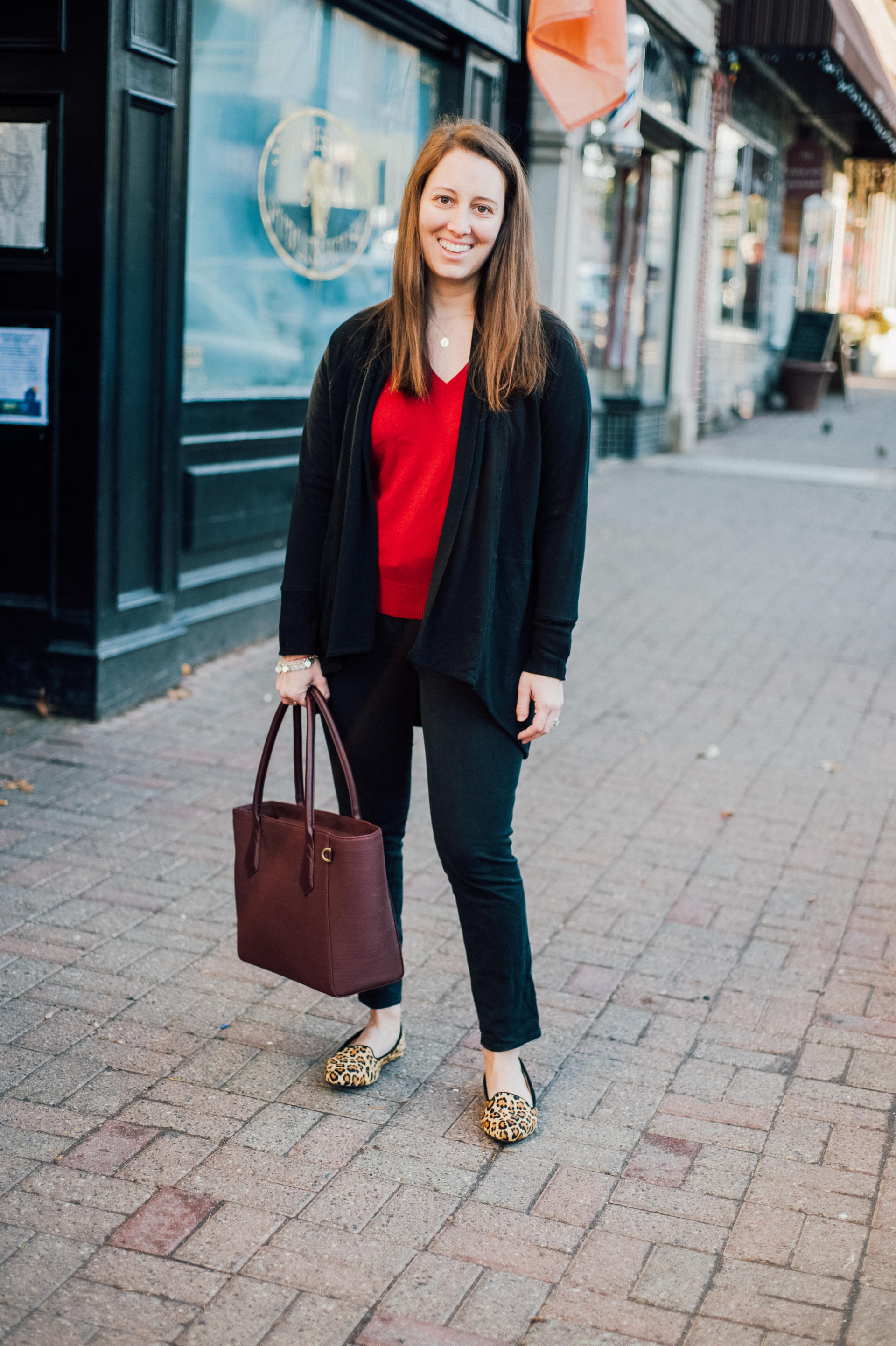 The Valentine's Day Lawyer with Birdies Slippers by popular New Jersey style blogger What's For Dinner Esq.