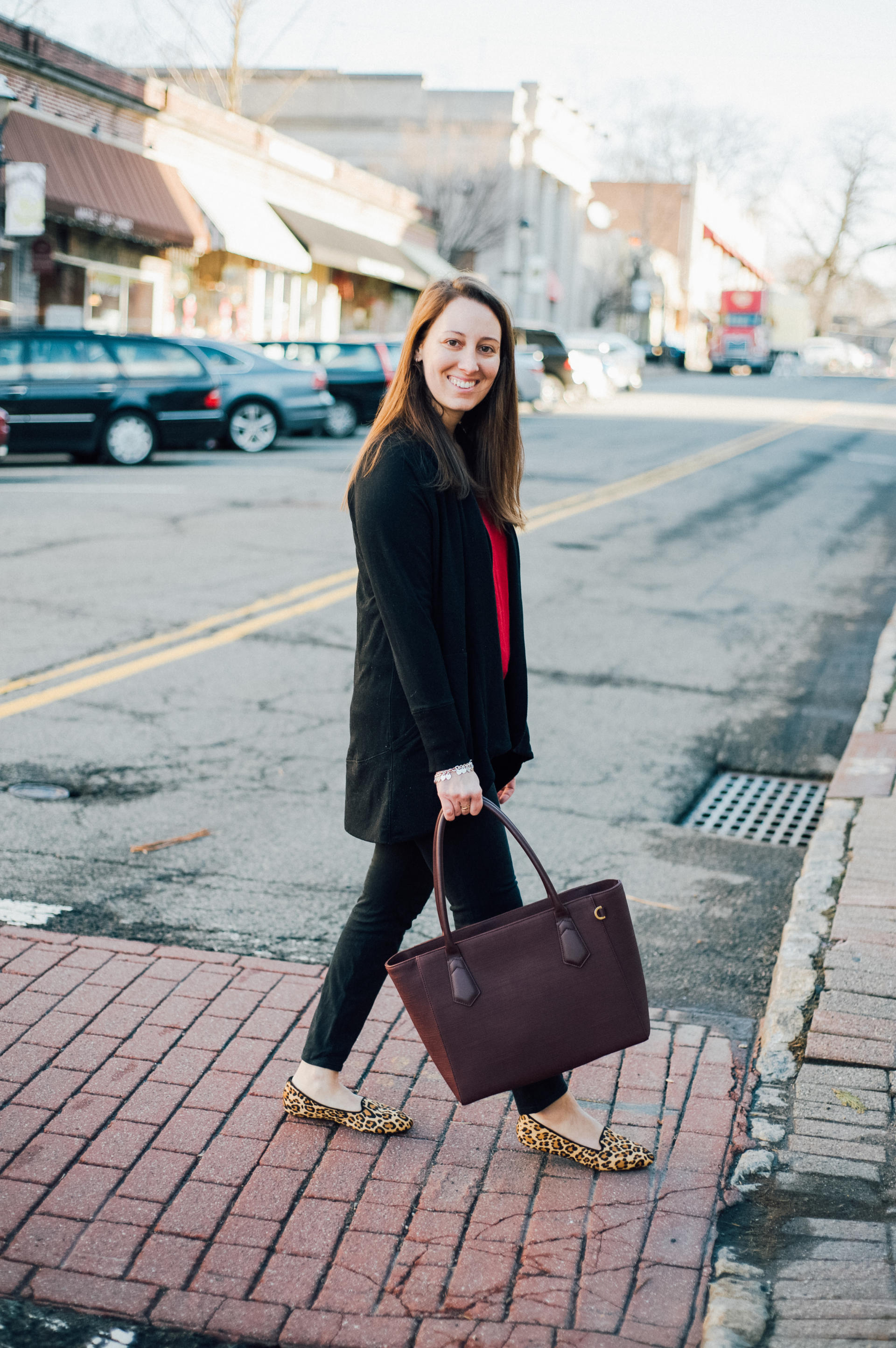 The Valentine's Day Lawyer with Birdies Slippers by popular New Jersey style blogger What's For Dinner Esq.