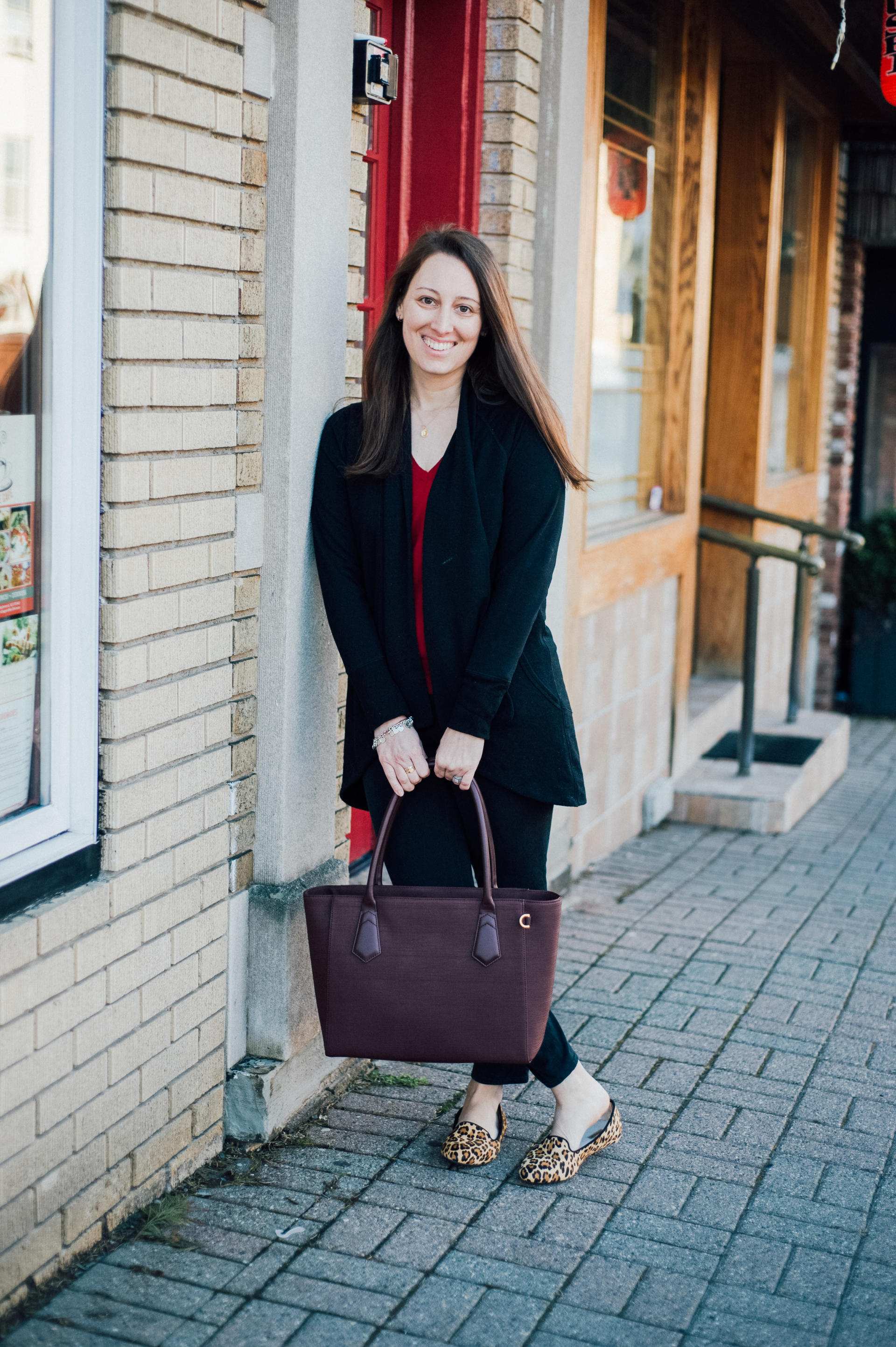 The Valentine's Day Lawyer with Birdies Slippers by popular New Jersey style blogger What's For Dinner Esq.