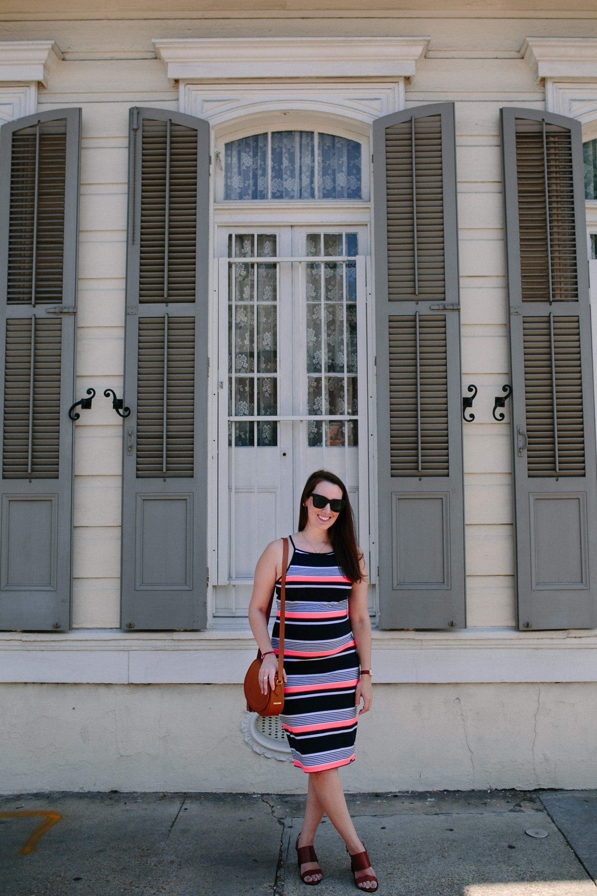 STYLE: French Quarter Stripes with a Superdry Dress by New Jersey style blogger What's For Dinner Esq.