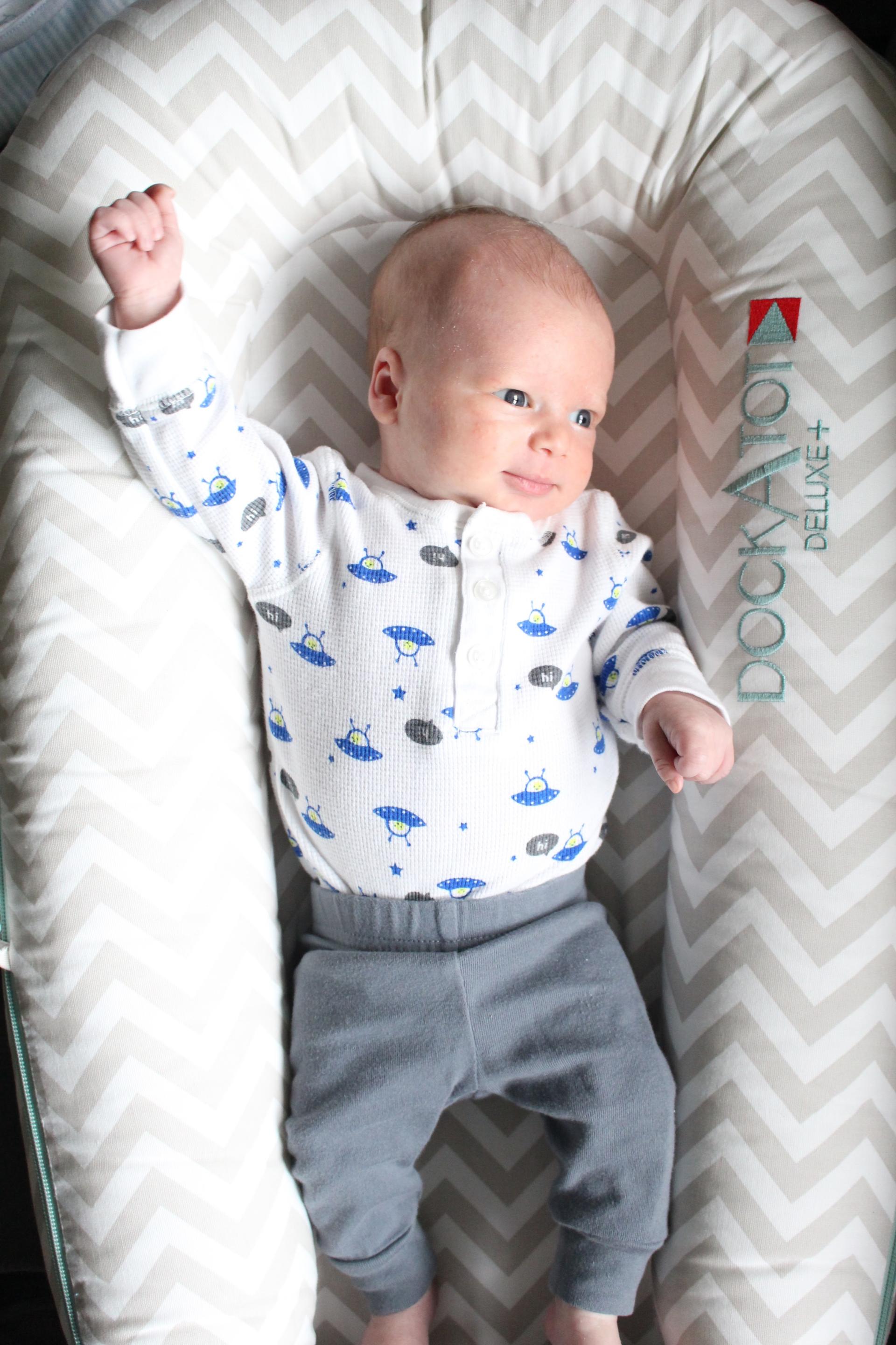 BABY: DockATot Deluxe Review by New Jersey lifestyle blogger What's For Dinner Esq.