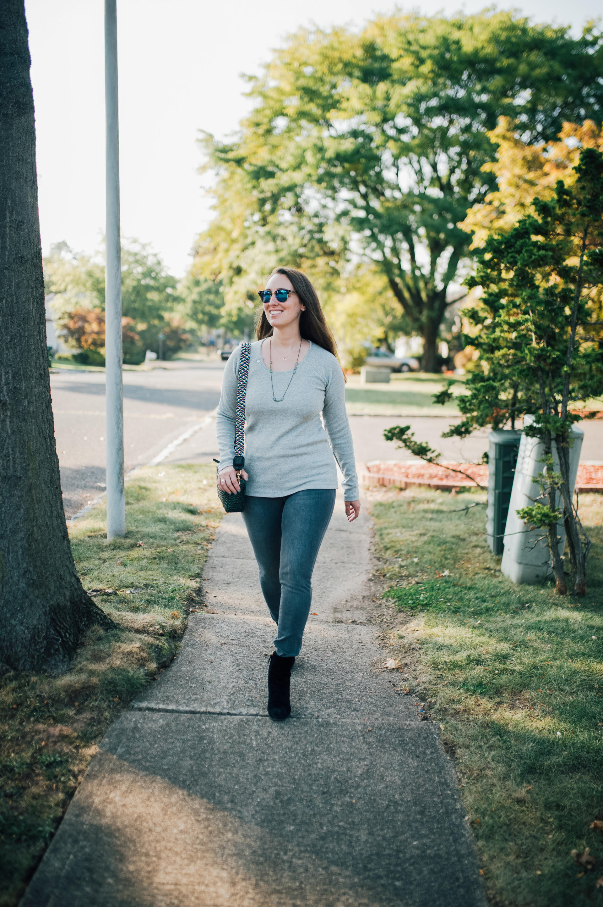 STYLE: Buttons and Fall Booties by New Jersey lifestyle blogger What's For Dinner Esq.