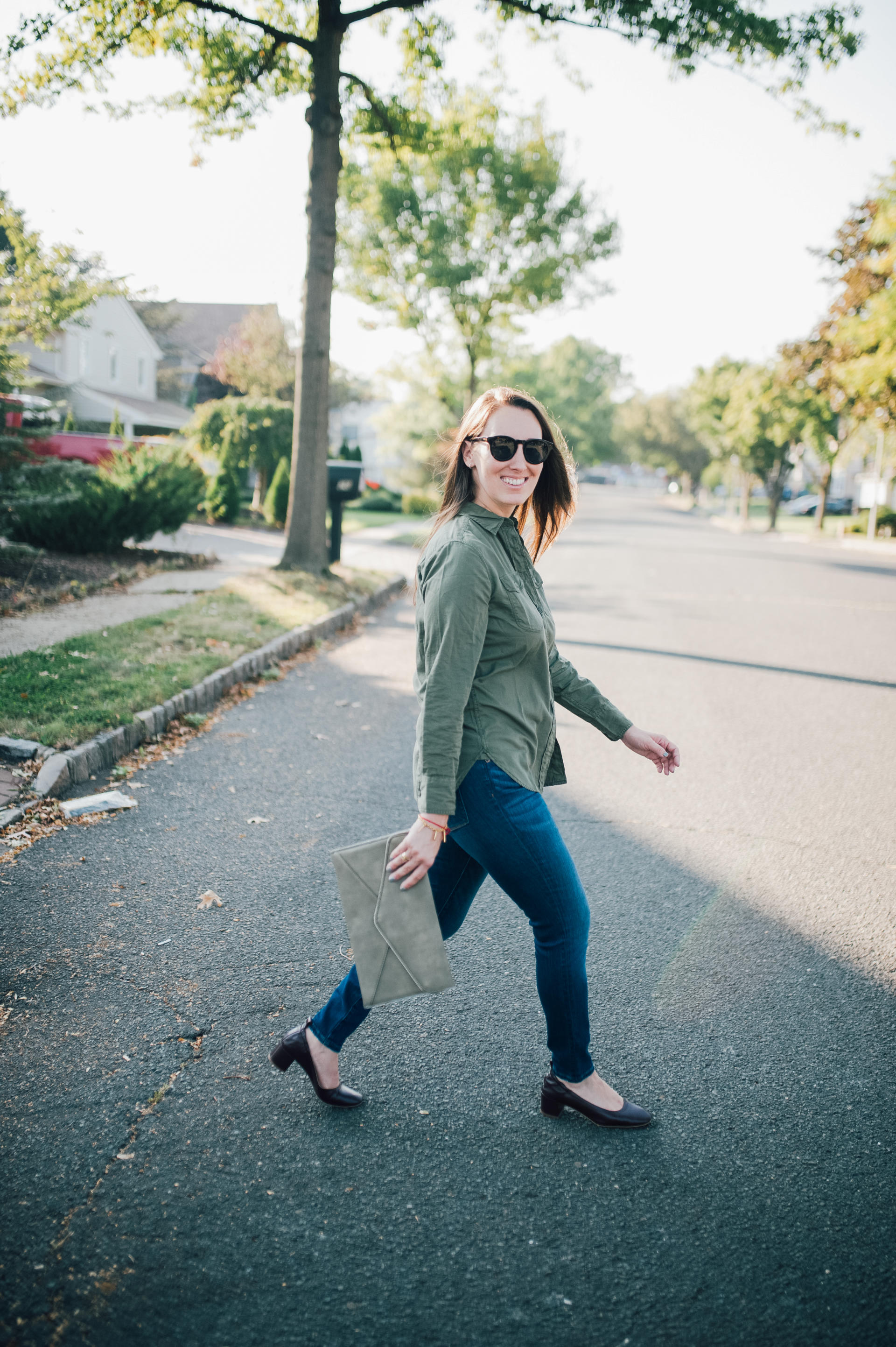 STYLE: Olive You - Trendy Olive Outfit by New Jersey fashion blogger What's For Dinner Esq.