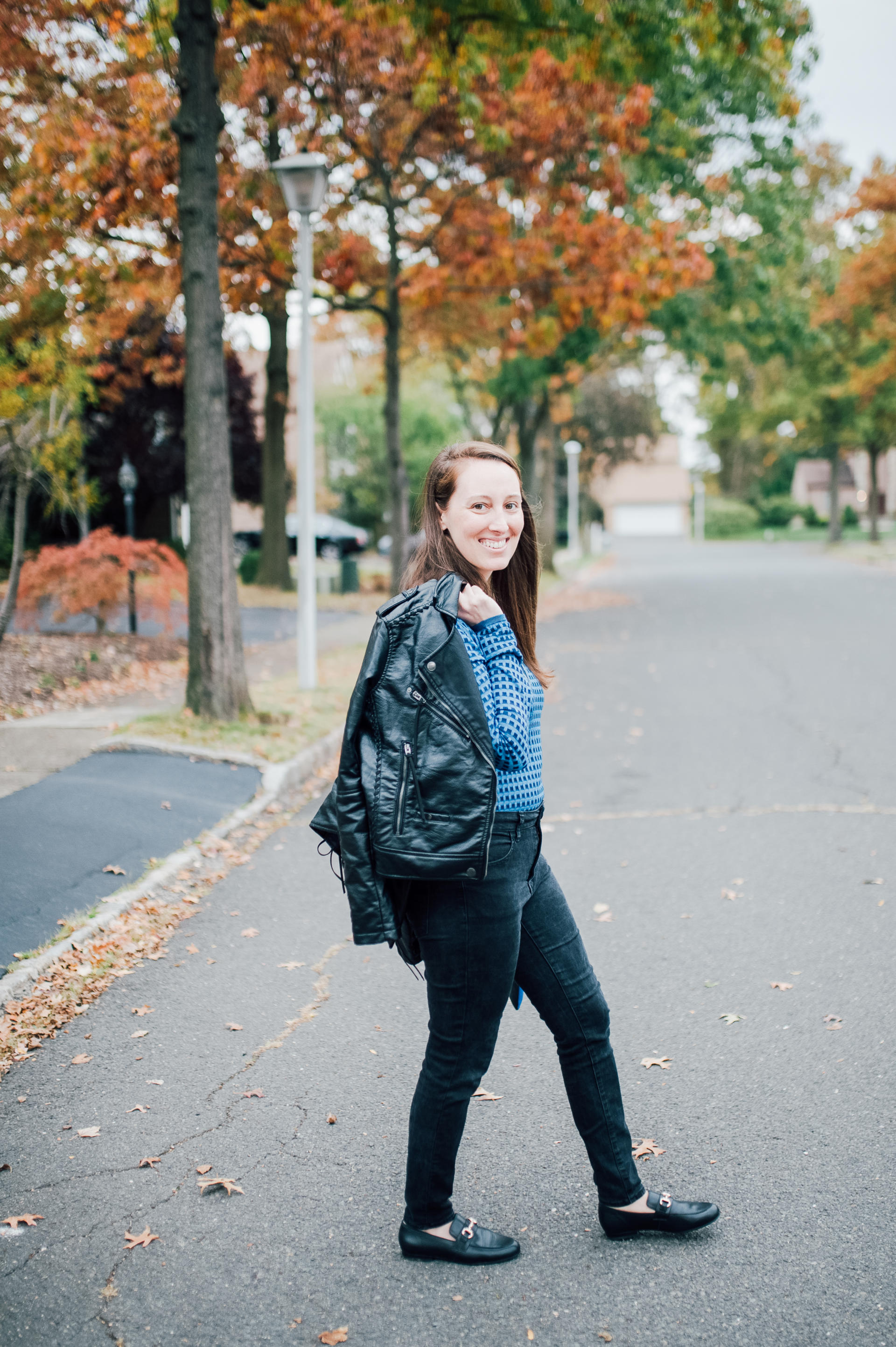 STYLE: (Vegan) Leather Weather by New Jersey style blogger What's For Dinner Esq.