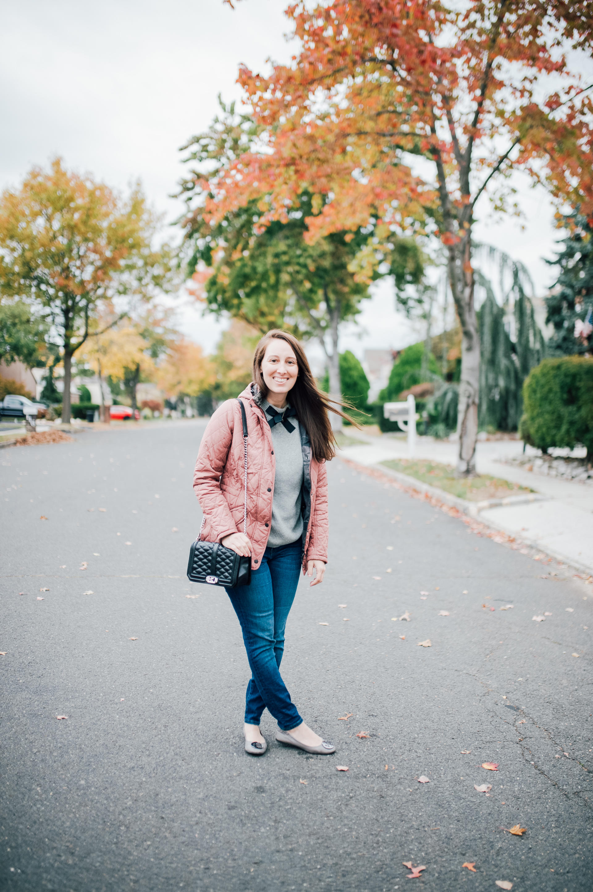 STYLE: Nordstrom Barbour Coat by New Jersey fashion blogger What's For Dinner Esq.