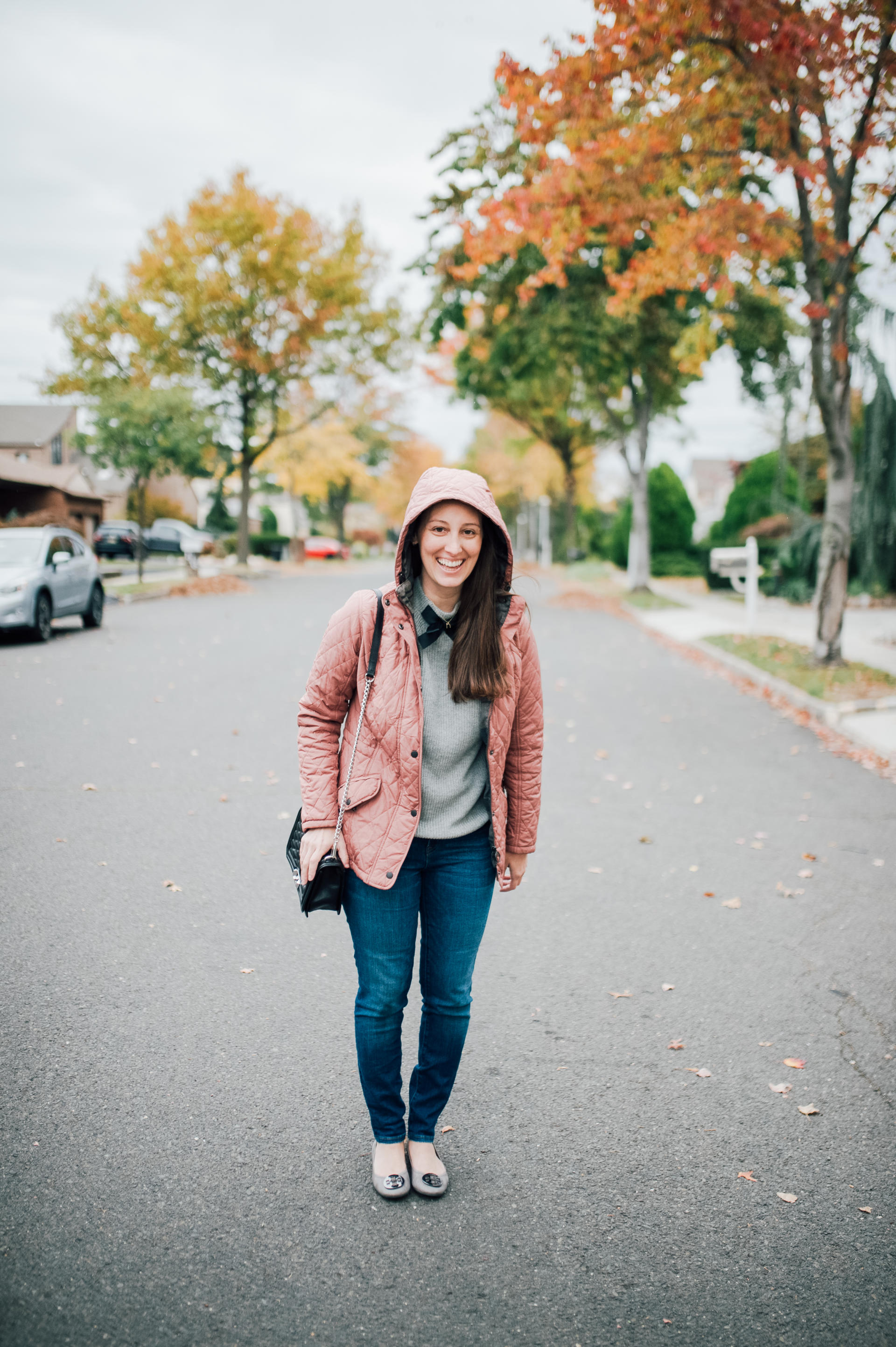 STYLE: Nordstrom Barbour Coat by New Jersey fashion blogger What's For Dinner Esq.