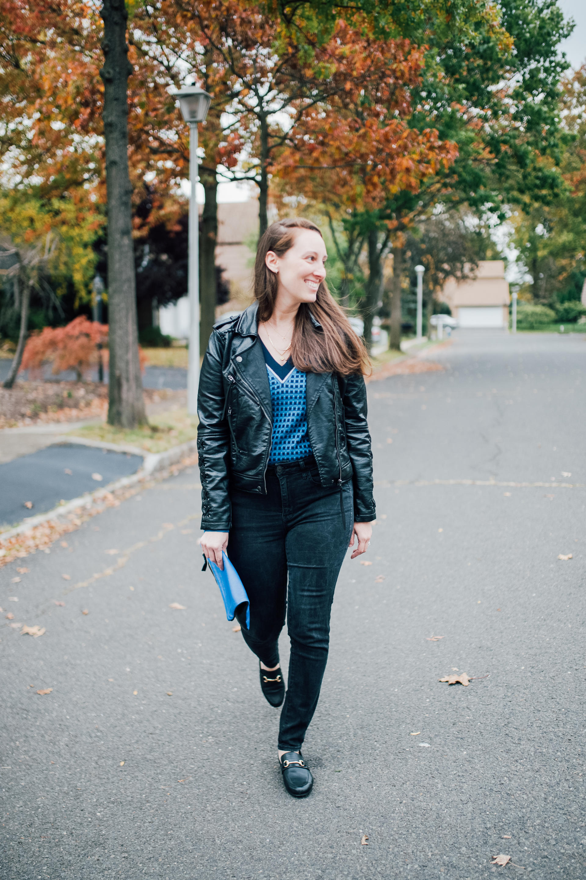 STYLE: (Vegan) Leather Weather by New Jersey style blogger What's For Dinner Esq.