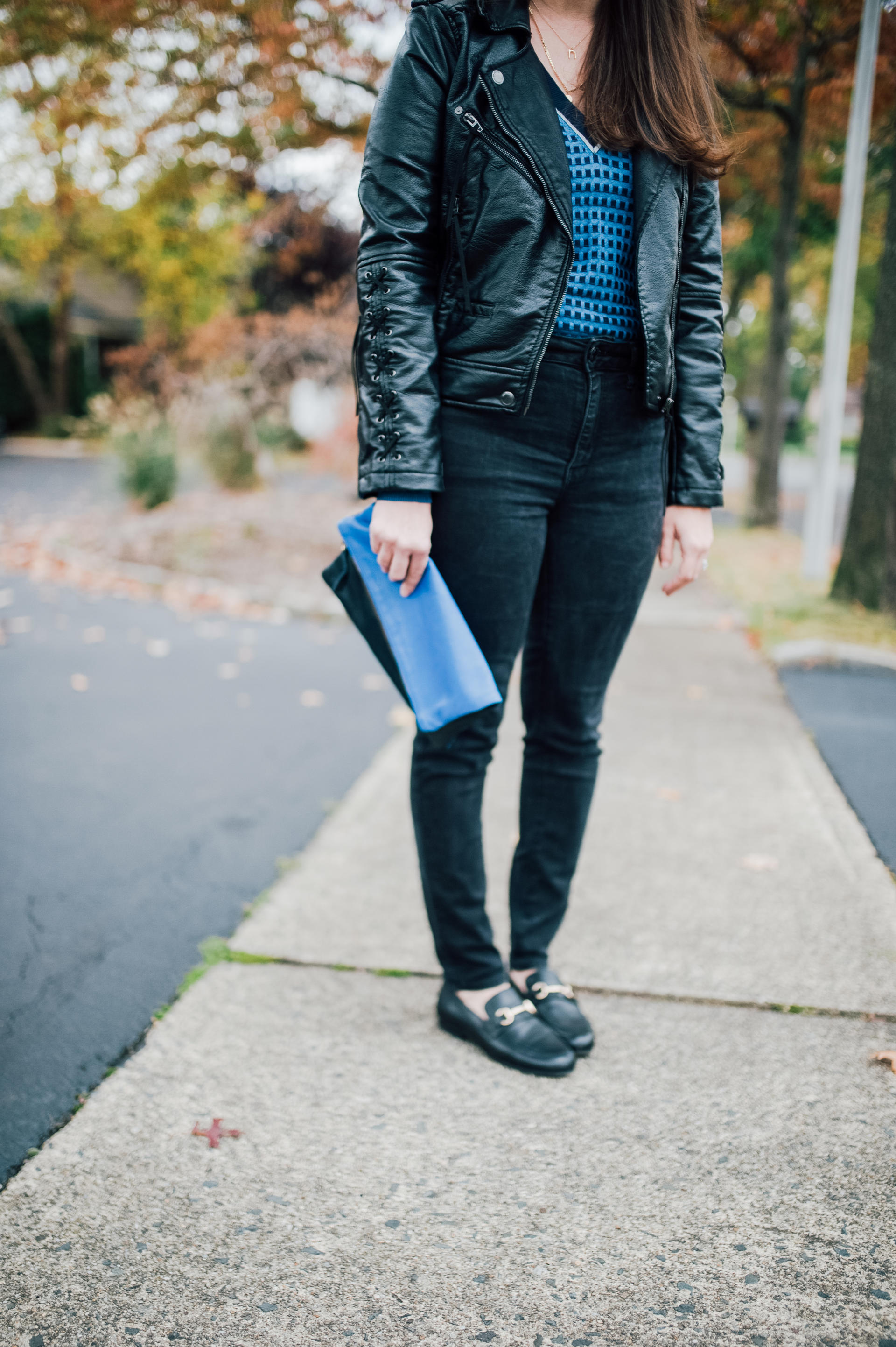 STYLE: (Vegan) Leather Weather by New Jersey style blogger What's For Dinner Esq.