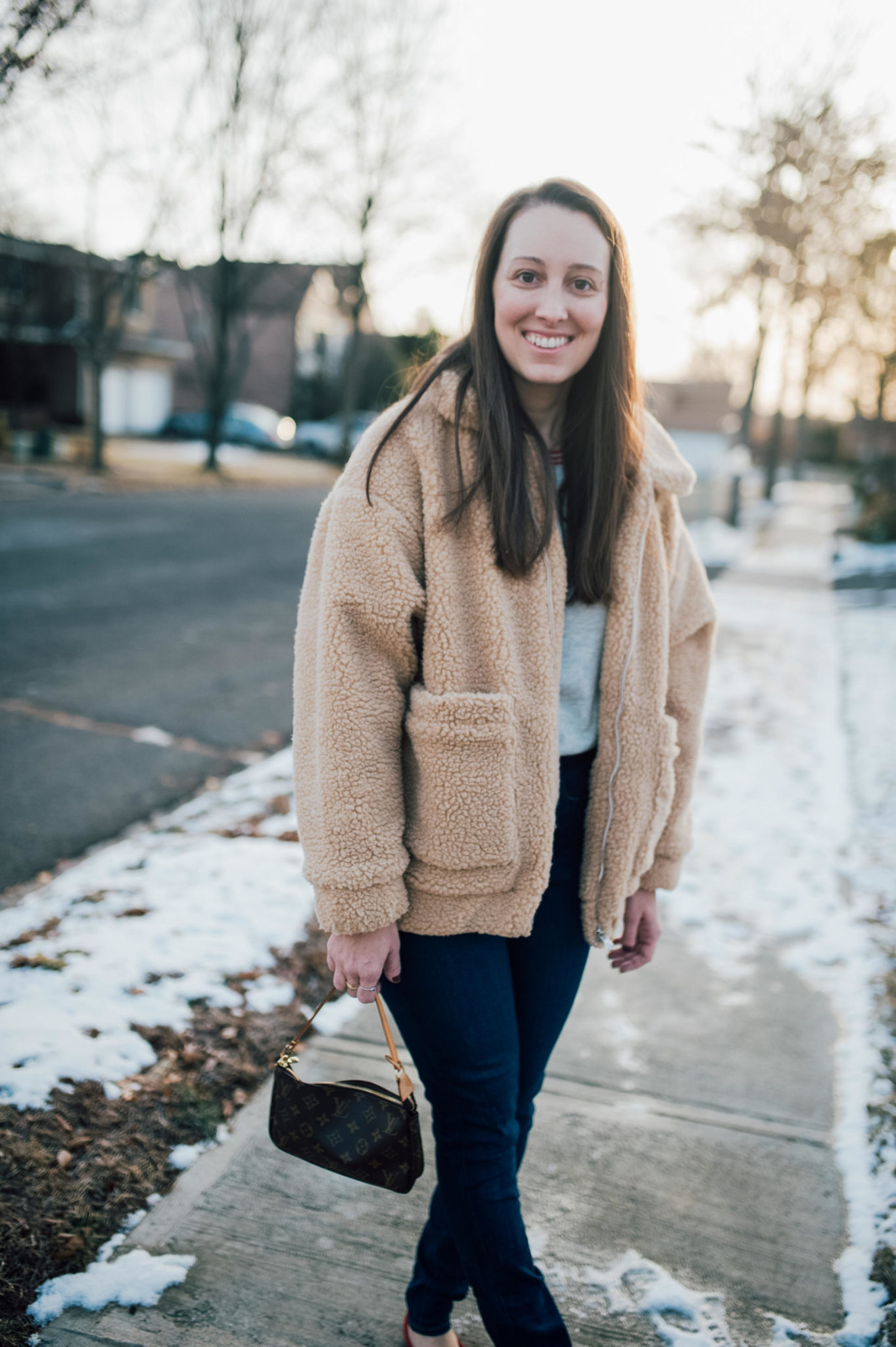 Valentines Day outfit by popular New Jersey fashion blogger What's For Dinner Esq.