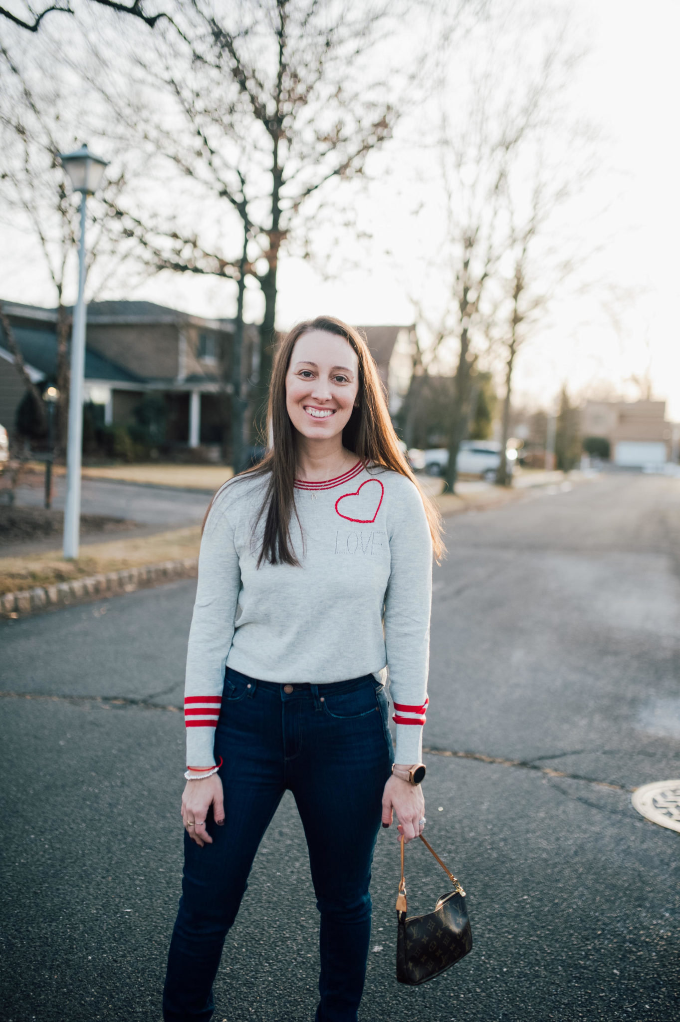 Valentines Day outfit by popular New Jersey fashion blogger What's For Dinner Esq.