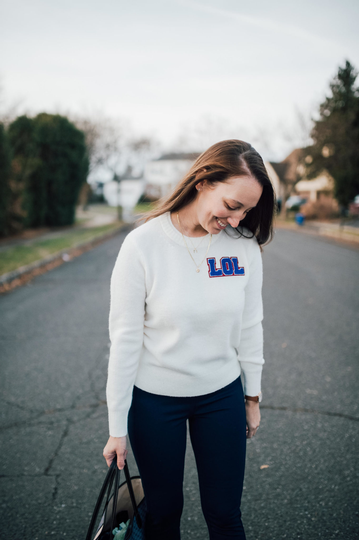 Easy workwear outfit by popular New Jersey blogger What's For Dinner Esq.