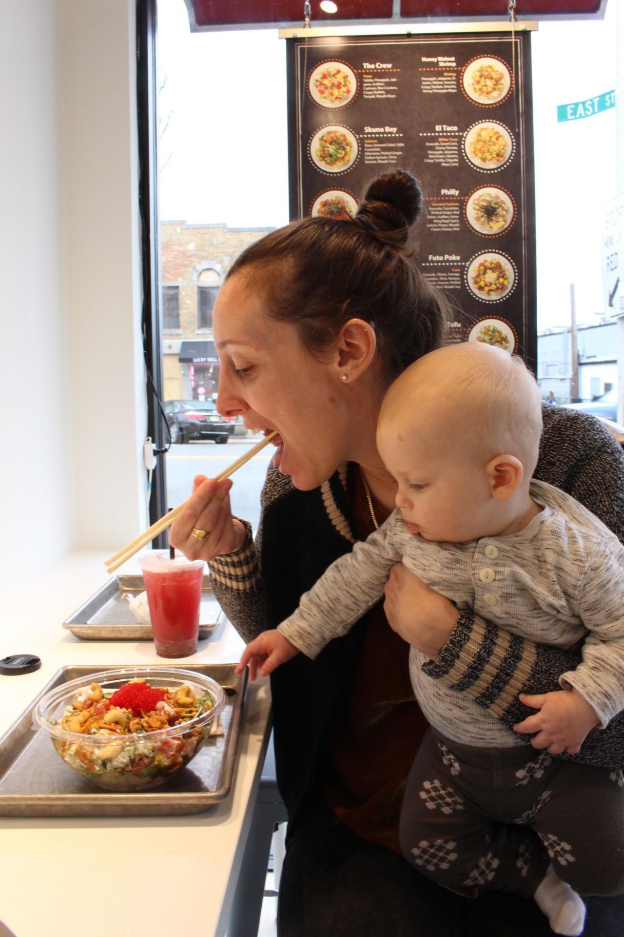 Poke Bowls with Poke Crew by popular New Jersey foodie blogger What's For Dinner Esq.