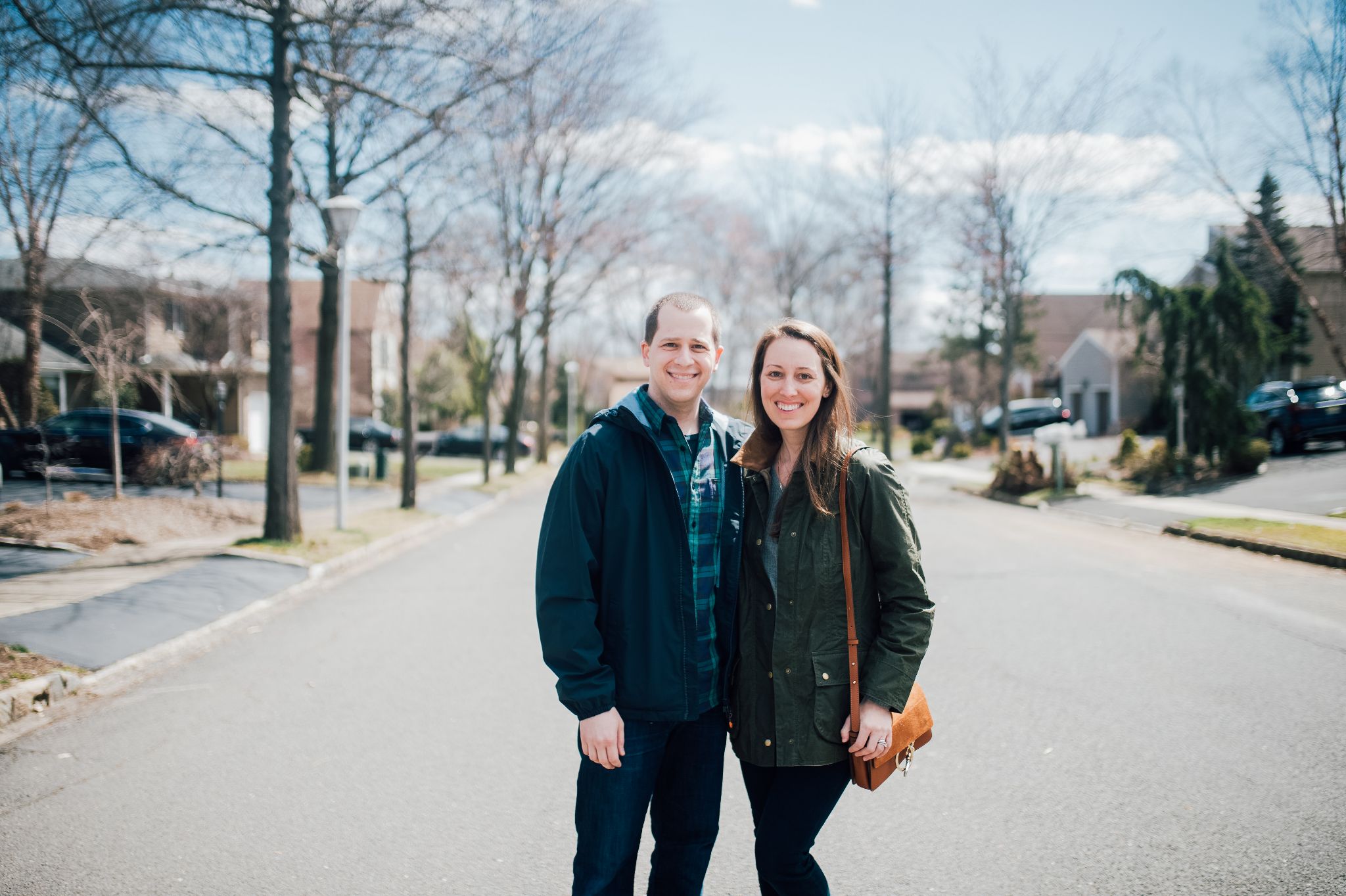 His and Hers Jackets with Barbour styled by popular New Jersey style blogger, What's For Dinner Esq.