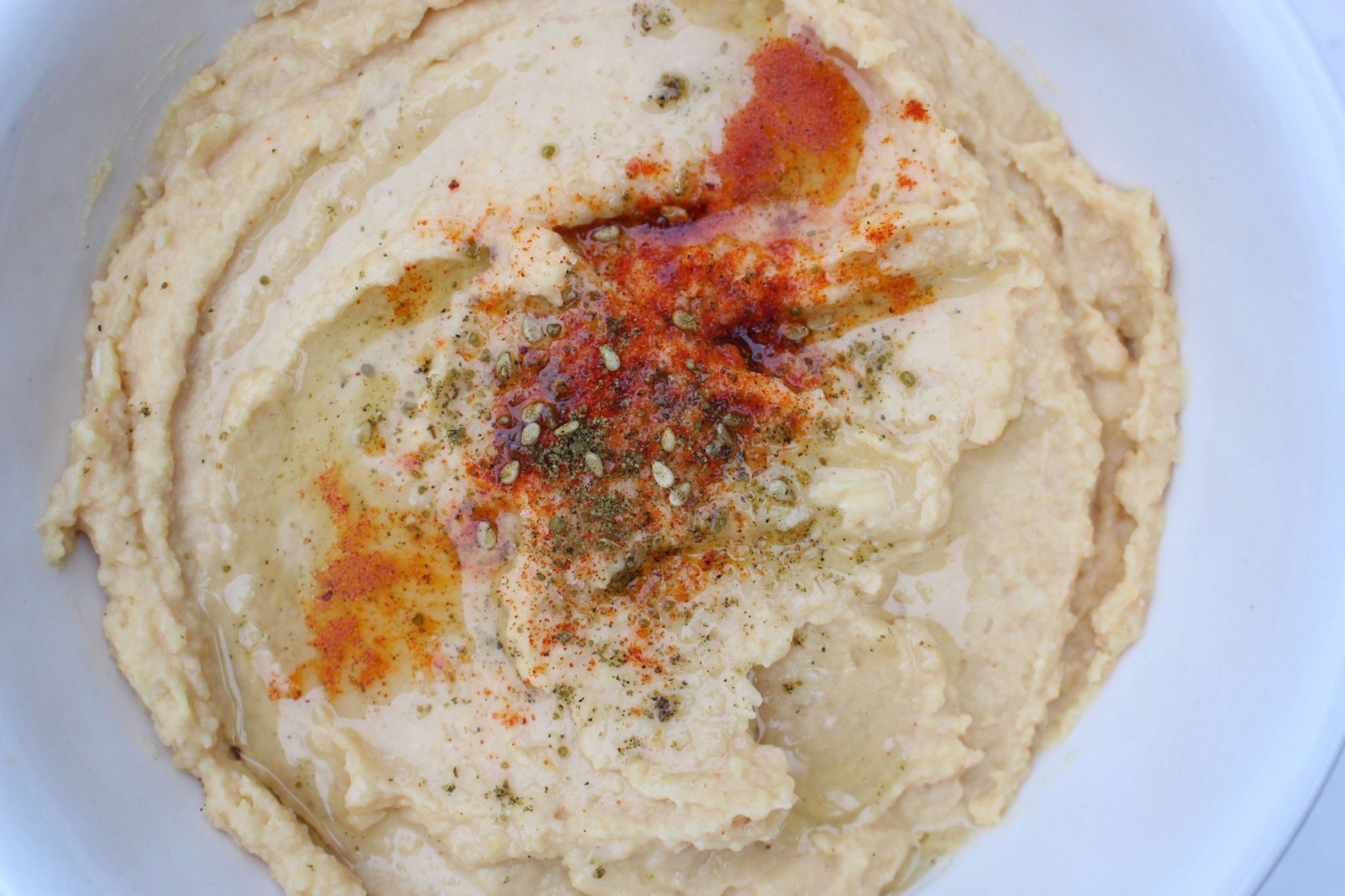 Homemade Garlic Hummus Recipe featured by popular New Jersey foodie blogger, What's For Dinner Esq.